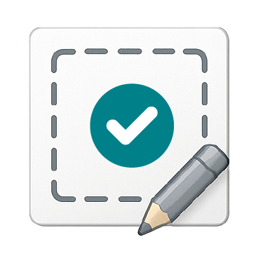 Schnittkontur ist in der Druckdatei angelegt