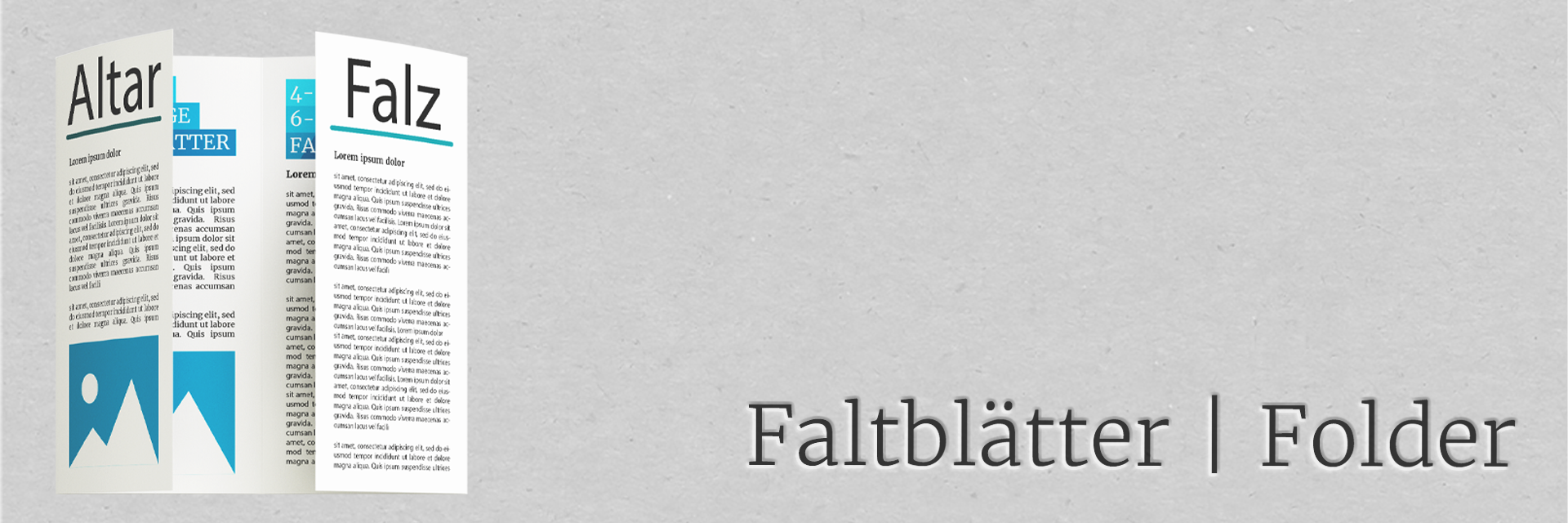 Folder | DIN Lang | 8-Seiten | Altarfalz