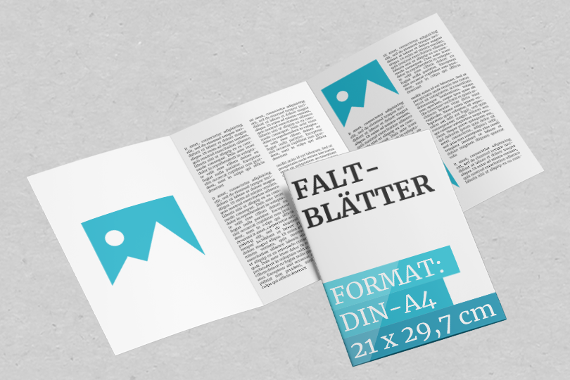 Folder | DIN A4 | 6-Seiten | Wickelfalz