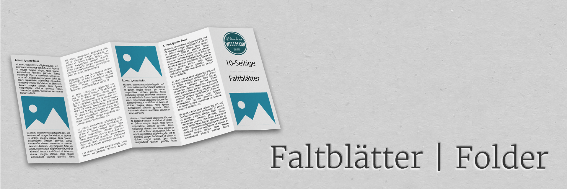 Folder | DIN Lang | 10-Seiten | Leporello | Zickzackfalz