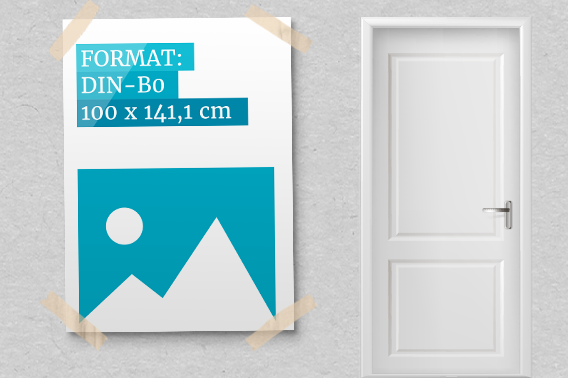 Plakate | DIN B0 | 100 x 141,1 cm<br>(Kleinauflage)