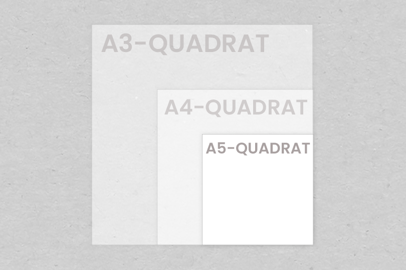 Flyer | A5-Quadrat | 14,8 x 14,8 cm