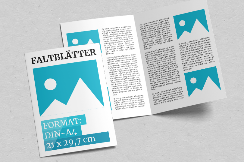 Folder | DIN A4 | 4-Seiten | Parallelfalz