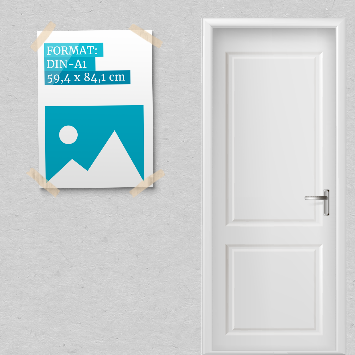 Plakate | DIN A1 | 59,4 x 84,1 cm<br>(Kleinauflage)